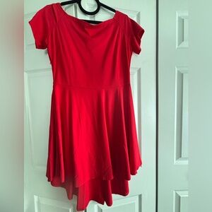 Red Midi Dress